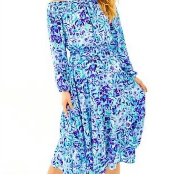 Lilly Pulitzer Midi Dress - Picture 1 of 3